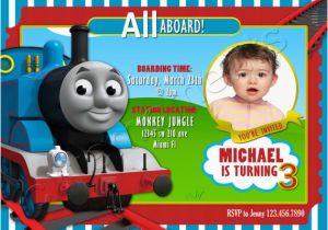 Thomas Birthday Invitations Personalized Thomas the Train Personalized Birthday Party by Cutemoments