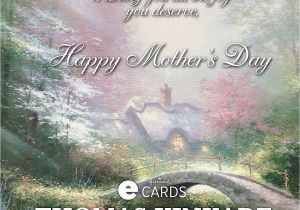 Thomas Kinkade Birthday Cards Hallmark Thomas Kinkade Mother S Day Ecard the Thomas