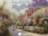 Thomas Kinkade Birthday Cards New Thomas Kinkade Birthday E Cards the Thomas Kinkade