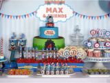 Thomas the Tank Birthday Decorations Thomas the Train Birthday Party Ideas Party Backdrops