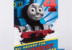 Thomas the Train Birthday Card Printable 4th Birthday Card Thomas the Tank Engine Only 99p