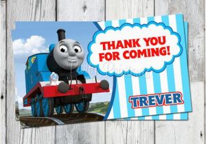 Thomas the Train Birthday Card Printable Thomas the Train Favor Tags Printable Birthday by