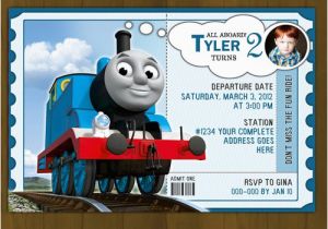 Thomas the Train Birthday Card Printable Thomas Train Birthday Invitations Printables