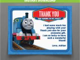 Thomas the Train Birthday Cards Thomas the Train Birthday Thank You Cards Instant