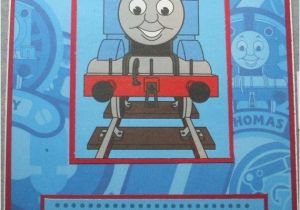 Thomas the Train Birthday Cards Thomas the Train Handmade Birthday Greeting Card Blue by