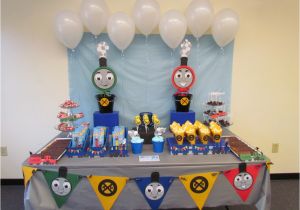 Thomas the Train Birthday Decorating Ideas Choo Choo Arron is Three A Thomas the Train Inspired