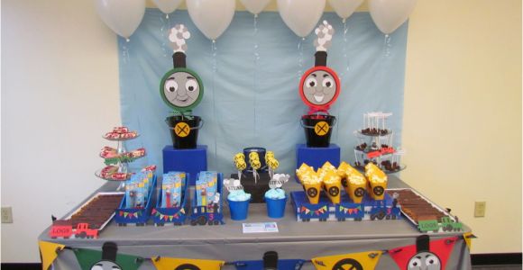 Thomas the Train Birthday Decorating Ideas Choo Choo Arron is Three A Thomas the Train Inspired