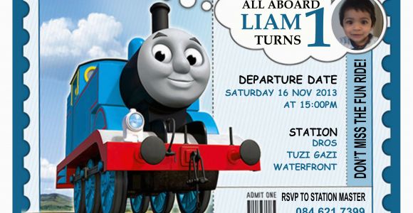 Thomas the Train Birthday Invites 9 Train Birthday Invitations for Kid Free Printable