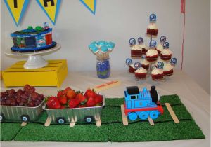 Thomas the Train Birthday Party Decorations Thomas the Train Birthday Party Ideas Photo 3 Of 28