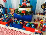 Thomas the Train Birthday Party Decorations Thomas the Train Birthday Quot Train and Balloons Quot Catch