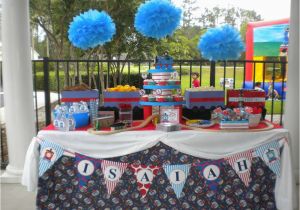 Thomas the Train Decorations for Birthday Party Thomas the Train Birthday Party Ideas Photo 5 Of 10