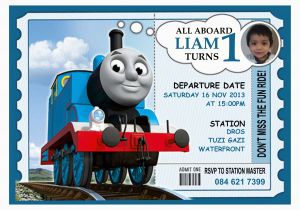 Thomas the Train Invites for Birthday Party 9 Train Birthday Invitations for Kid Free Printable