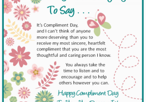 Thoughtful Birthday Cards Most thoughtful and Caring Free Compliment Day Ecards