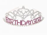 Tiara for Birthday Girl Birthday Girl Crystal Tiara Claire 39 S Us