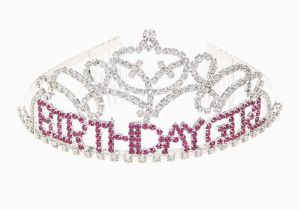 Tiara for Birthday Girl Birthday Girl Crystal Tiara Claire 39 S Us