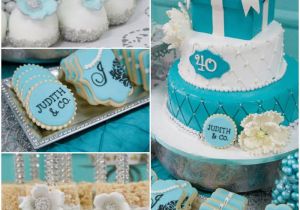 Tiffany Birthday Decorations Kara 39 S Party Ideas Tiffany Co Inspired Birthday Party