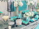 Tiffany Birthday Decorations Tiffany Co Baby Shower Party Ideas In 2018 Girl Tea