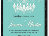 Tiffany Blue Birthday Invitations Breakfast at Tiffany 39 S Chandelier 50th Birthday