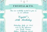 Tiffany Blue Birthday Invitations Tiffany Blue Birthday Invitation Blue Birthday Invitations