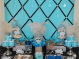 Tiffany Blue Birthday Party Decorations Tiffany Blue and Black Bling