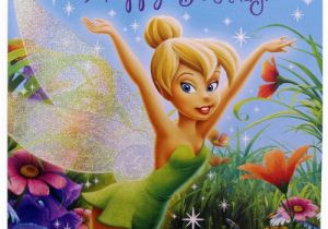 Tinkerbell Birthday Cards Free A Message From Tinker Bell Birthday Greeting Card with