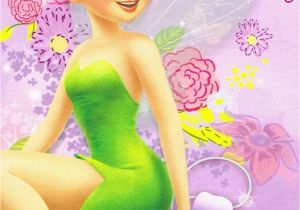 Tinkerbell Birthday Cards Free Disney Fairies Tinkerbell Happy Birthday Card New Gift