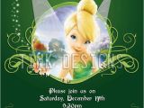 Tinkerbell Birthday Invites Tinkerbell Fairy Invitation Birthday Party Favors Ebay