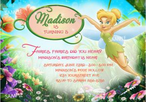 Tinkerbell Birthday Invites Tinkerbell Invitation for Birthday Quotes Quotesgram