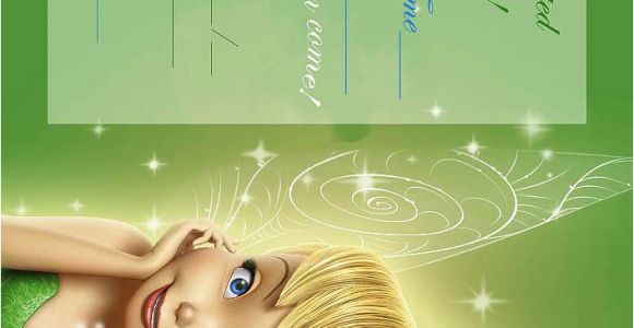 Tinkerbell Birthday Invites Tinkerbell Invitation for Birthday Quotes Quotesgram
