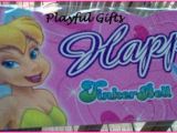 Tinkerbell Happy Birthday Banner 1 Tinkerbell Pink Happy Birthday Banner Ebay