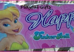 Tinkerbell Happy Birthday Banner 1 Tinkerbell Pink Happy Birthday Banner Ebay