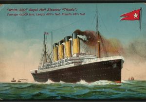 Titanic Birthday Card A Relatively Rare Quot Titanic Quot Postcard Posted July 1912