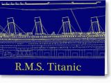 Titanic Birthday Card Titanic by Design Digital Art by Bill Cannon