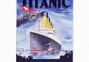 Titanic Birthday Card Titanic Card Zazzle