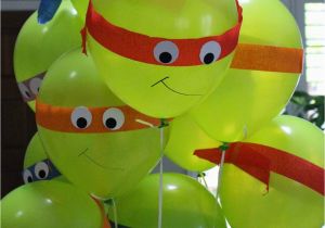 Tmnt Birthday Decorations Crafty Mama Ninja Turtles Birthday Party