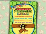 Tmnt Birthday Invitations Free Printable Teenage Mutant Ninja Turtles Birthday