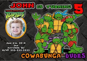 Tmnt Birthday Invites Free Printable Ninja Turtle Birthday Party Invitations