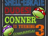 Tmnt Birthday Invites Party Invitation Templates Ninja Turtle Party Invitations