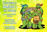 Tmnt Birthday Invites Teenage Mutant Ninja Turtles Birthday Invitations Tmnt