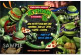 Tmnt Birthday Invites Tmnt Teenage Mutant Ninja Turtles Invitation Printable