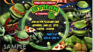 Tmnt Birthday Invites Tmnt Teenage Mutant Ninja Turtles Invitation Printable