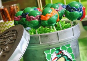 Tmnt Birthday Party Decorations Kara 39 S Party Ideas Teenage Mutant Ninja Turtles Party with