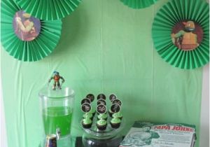 Tmnt Birthday Party Decorations Ninja Turtle Party Ideas