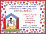 Toddler Birthday Invites Childrens Birthday Party Invites toddler Birthday Party