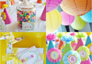 Toddler Birthday Party Decorations Rainbow Birthday Party Ideas for Kids Popsugar Moms