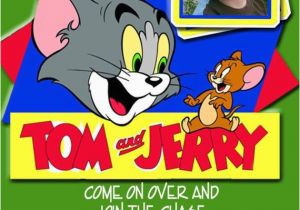 Tom and Jerry Birthday Invitations tom and Jerry Invitation 20 tom and Jerry by Dazzelprintz