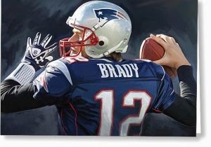 Tom Brady Birthday Card New England Patriots Birthday Card tom Brady Birthday Card