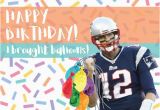 Tom Brady Birthday Card tom Brady Birthday Card Funny Deflate Gate Joke Card