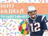 Tom Brady Birthday Card tom Brady Birthday Card Funny Deflate Gate Joke Card