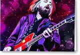 Tom Petty Birthday Card tom Petty Painting Digital Art by Scott Wallace